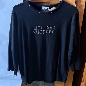 LANIE New York size large licensed shopper – black Friday brand new tags